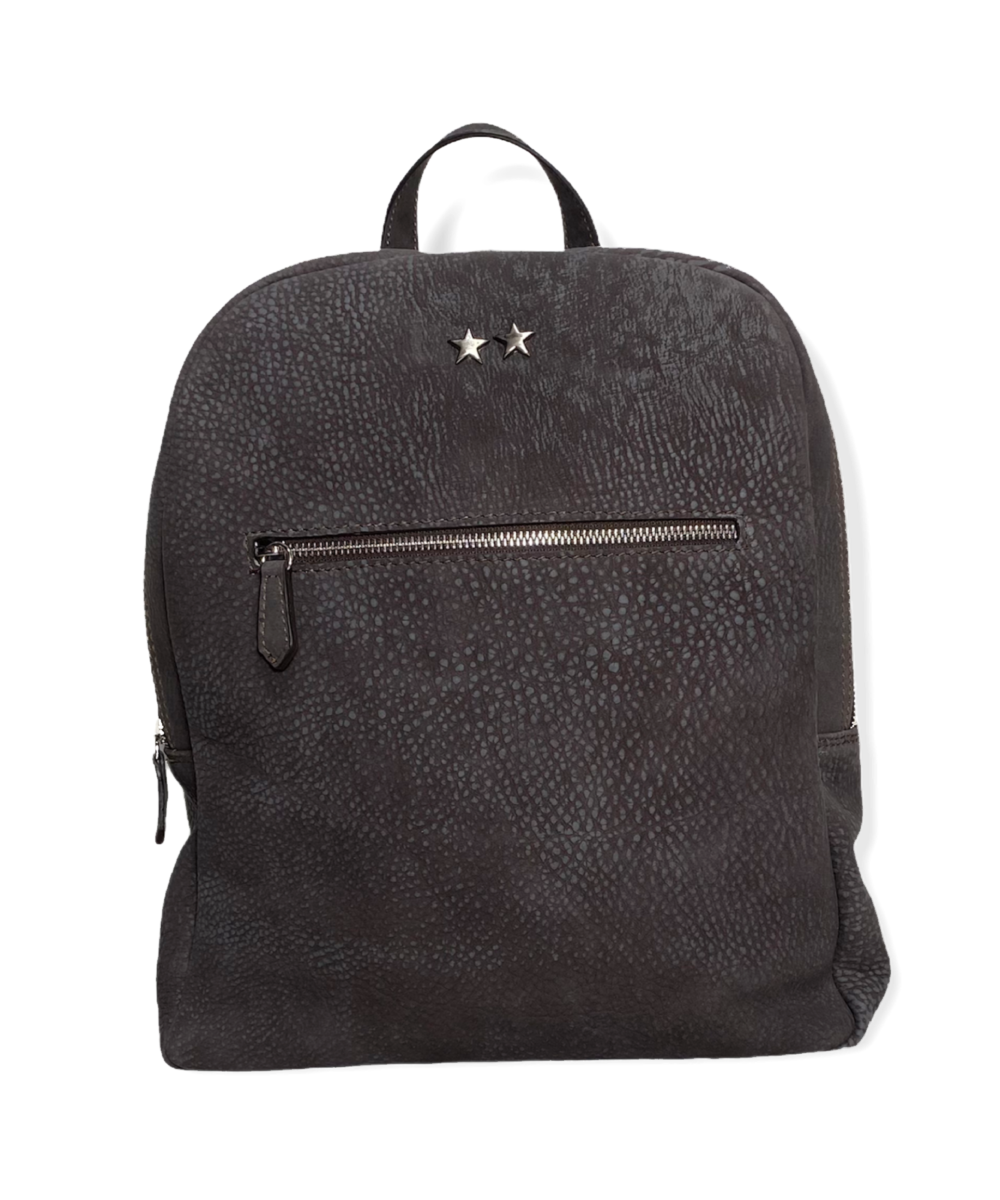 Zaino in pelle stampata